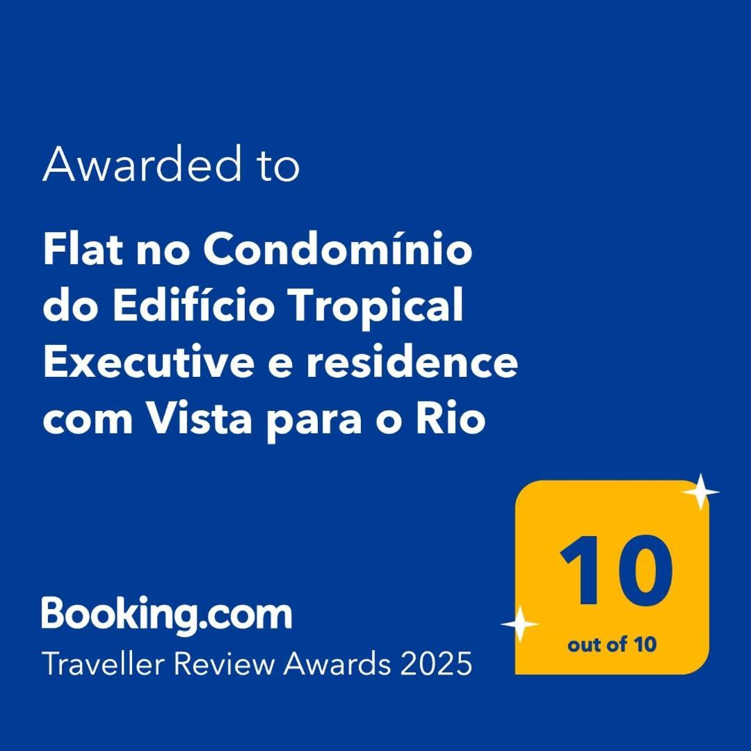 Flat No Condominio Do Edificio Tropical Executive E Residence Com Vista Para O Rio Manaus Eksteriør billede